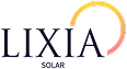 Illustration of solar panels on a rooftop in a residential setting