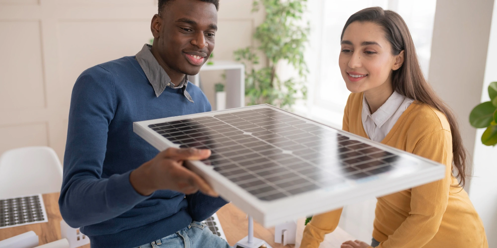 blog-solarpower Solar panels installed on a residential roof